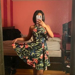 Hollister Floral Print Dress
